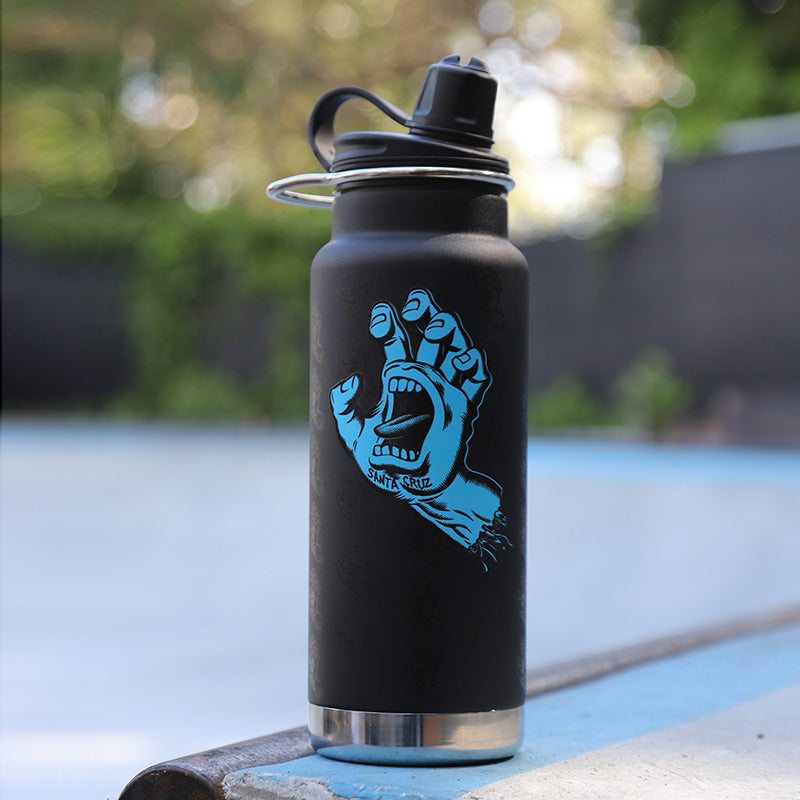 32oz-tkwide-with-chug-cap-santa-cruz-screaming-hand-n4 32oz_tkwide_chug_water_bottle_santacruz_screaming_hand_skatepark.jpg