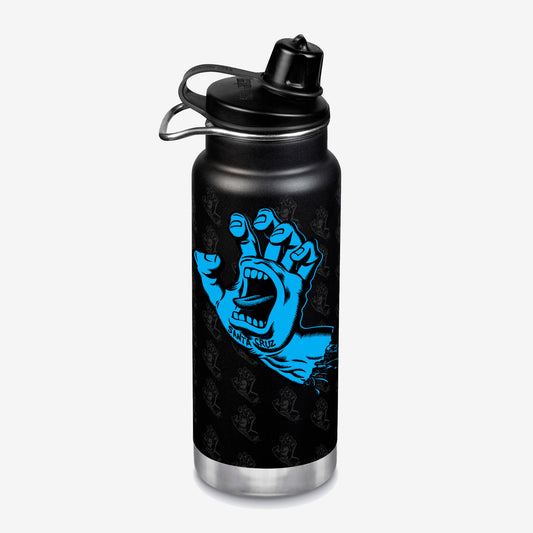 32oz-tkwide-with-chug-cap-santa-cruz-screaming-hand-n4 K32TKWCG-BK-SantaCruze_ScreamingHand.jpg